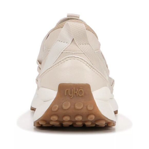 Ryka Womens Jumpstart Lace Up Slip On Sneakers French Beige Size 9M Defected - Picture 5 of 10